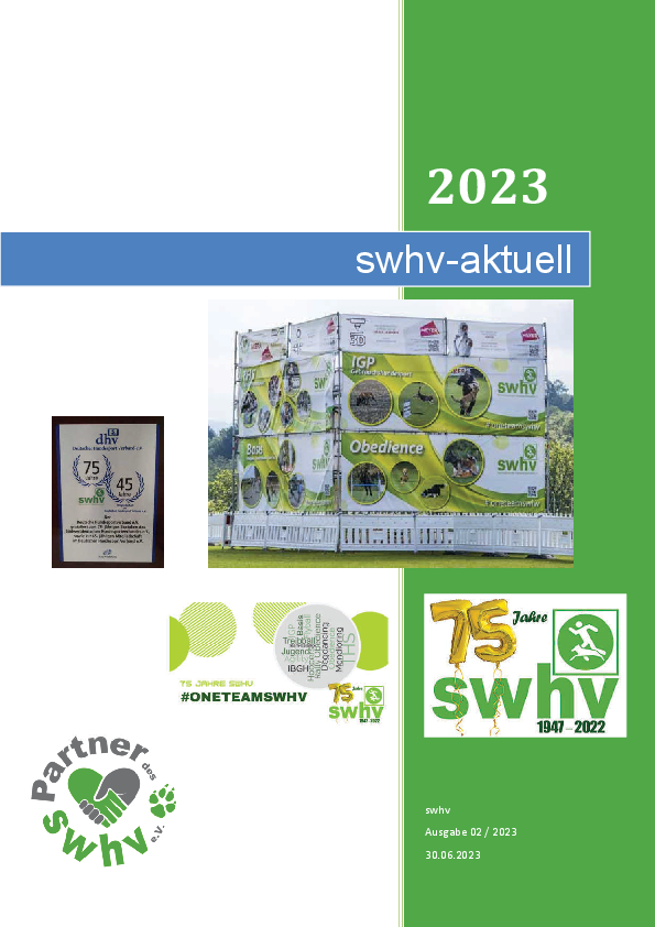 swhvaktuell ist online! swhv.de